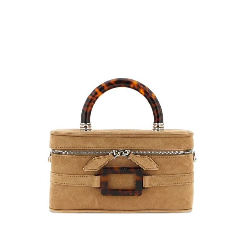 ROGER VIVIER Structured Vanity Case Top Handle Bag Women TABACCOCHIARO Handbags
